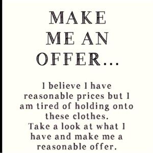 Make Me an Offer Sign